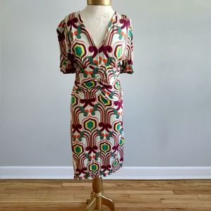 T-Bags Los Angeles printed jersey dress